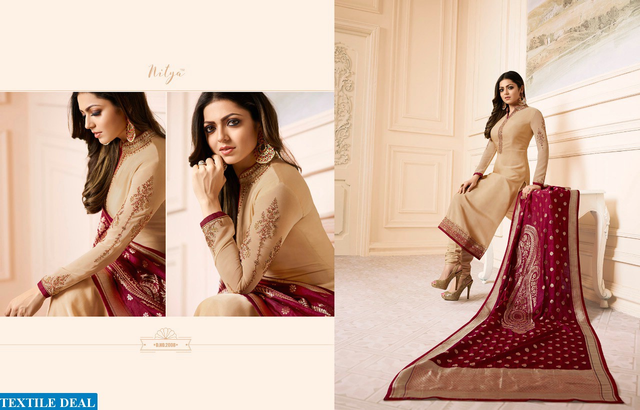 LT nitya suits 120 Wholesale Straight long Salwar suits